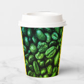 Kaffee Cravin Kaffee Kaffee Pappbecher (Rückseite)