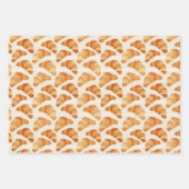 Kaffee Croissant Käse Frankreich Geschenkpapier Set (Vorderseite 2)