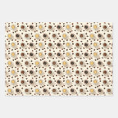 Kaffee Croissant Käse Frankreich Geschenkpapier Set (Vorderseite)