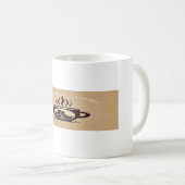 Kaffee & Cuddles Podcast Tasse (VorderseiteRechts)