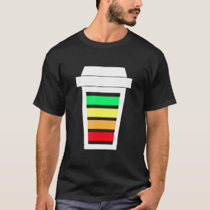 Kaffee-Cup-Batterieladung T-Shirt