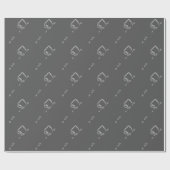 KAFFEE CUP CHALK GESCHENKPAPIER (Flach)