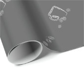 KAFFEE CUP CHALK GESCHENKPAPIER (Rolleneckpunkt)