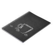 KAFFEE CUP CHALK NOTIZBLOCK (Linke Seite)