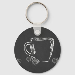 KAFFEE CUP CHALK SCHLÜSSELANHÄNGER