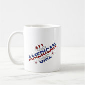 Kaffee-Cup: Das ganze amerikanische Mädchen Kaffeetasse (Links)