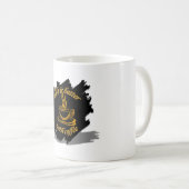 Kaffee-Cup "Das Leben ist besser mit Kaffee" Tasse (VorderseiteRechts)