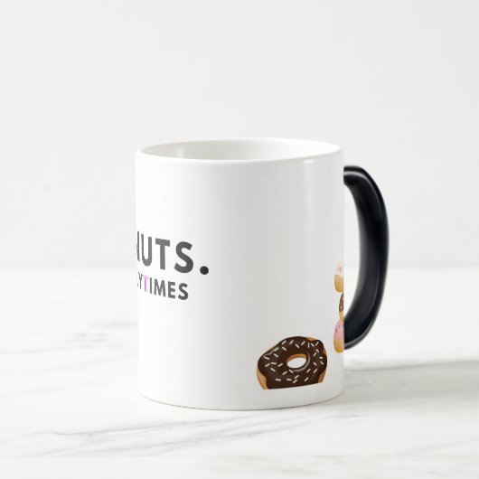 Kaffee-Cup Donuts Verwandlungstasse (VorderseiteRechts)