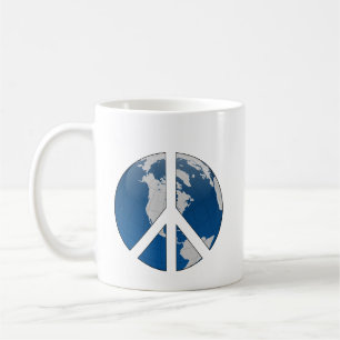 Kaffee-Cup: Erdfriedenszeichen Kaffeetasse