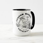 Kaffee-Cup für Motorräder Tasse (VorderseiteRechts)
