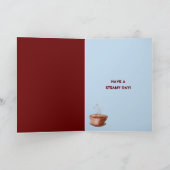 Kaffee-Cup Geburtstagskarte Karte (Innenseite)