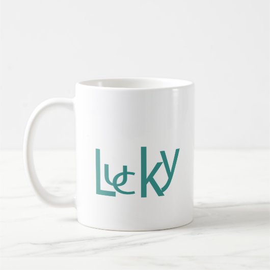 Kaffee-Cup: Glück Kaffeetasse (Links)