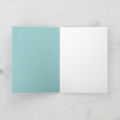 Kaffee-Cup-Grußkarte Karte (Innenseite)