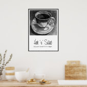Kaffee Cup Hot `n´ Sweet Poster (Küche)