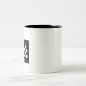 Kaffee-Cup: Ich Liebe Schach Zweifarbige Tasse (Mittel)