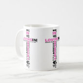 Kaffee-Cup in Love Memory Memorial Beileid Kaffeetasse (Vorderseite Links)