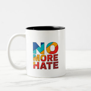 Kaffee-Cup: Kein Hass mehr Zweifarbige Tasse