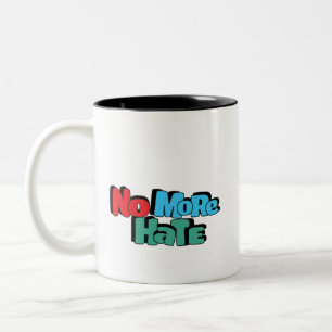 Kaffee-Cup: Kein Hass mehr Zweifarbige Tasse