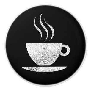 Kaffee-Cup-Keramik-Kabinett Keramikknauf