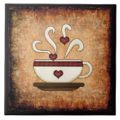 Kaffee Cup Keramik Küche Tile Fliese (Vorderseite)
