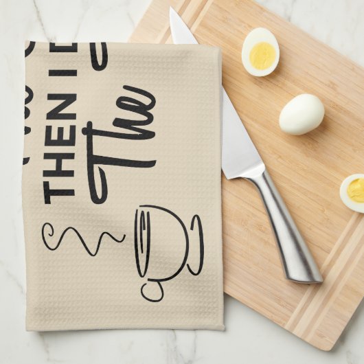 Kaffee Cup Küchentuch (Viertel Falte)