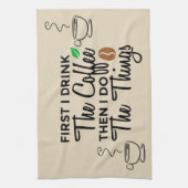 Kaffee Cup Küchentuch (Vertikal)