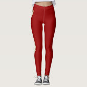 Kaffee-Cup-Leggings Leggings (Vorderseite)
