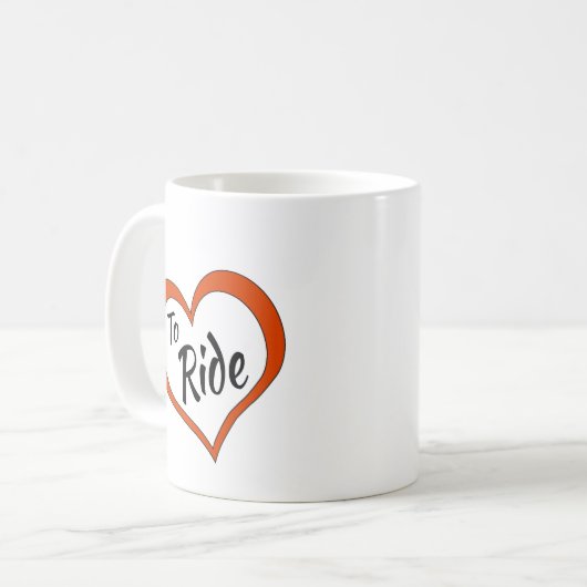Kaffee-Cup: Liebe ins Herz Kaffeetasse (Vorderseite Links)