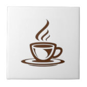 Kaffee Cup Mark Design Tile für Küche oder Wand Fliese (Vorderseite)
