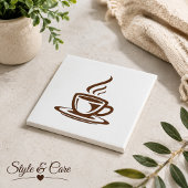 Kaffee Cup Mark Design Tile für Küche oder Wand Fliese