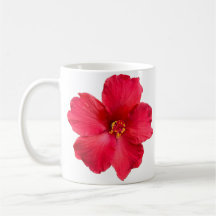 Kaffee-Cup mit Hibiskus
