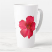 Kaffee-Cup mit Hibiskus Milchtasse (Rechte Ecke)