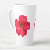 Kaffee-Cup mit Hibiskus Milchtasse (Linke Ecke)
