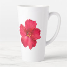 Kaffee-Cup mit Hibiskus