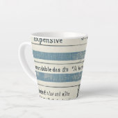 Kaffee-Cup mit Ozeandaten Milchtasse (Linke Ecke)