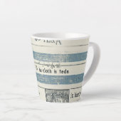 Kaffee-Cup mit Ozeandaten Milchtasse (Rechte Ecke)