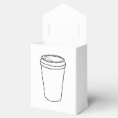 Kaffee-Cup (Papierzuführung) Geschenkschachtel (Geöffnet)