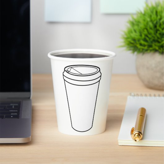 Kaffee-Cup (Papierzuführung)  Pappbecher (InSitu)