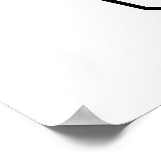 Kaffee-Cup (Papierzuführung) Poster (Ecke)