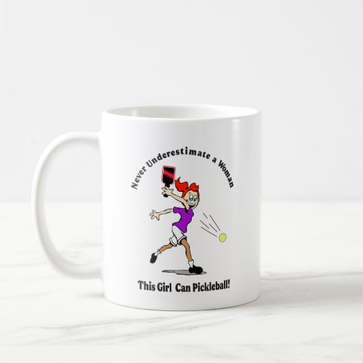 Kaffee-Cup: Pickleball Kaffeetasse (Links)