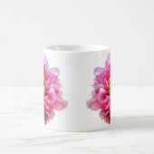 Kaffee Cup Pink Peonys Kaffeetasse (Mittel)