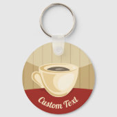 Kaffee-Cup-Schlüsselanhänger Schlüsselanhänger (Vorderseite)