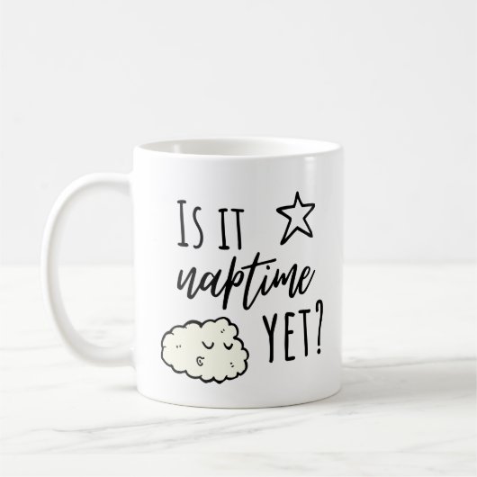 Kaffee Cup stilisierten Text und schwarze Schafe Kaffeetasse (Links)