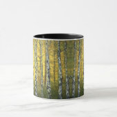 Kaffee-Cup-Tasse - Acadia Forest Birch Trees Tasse (Zentrum)