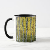 Kaffee-Cup-Tasse - Acadia Forest Birch Trees Tasse (Links)