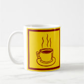 Kaffee-Cup-Tasse Kaffeetasse (Links)