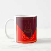 Kaffee-Cup-Tasse Kaffeetasse (Links)