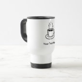 Kaffee-Cup-Tasse Reisebecher (Vorderseite Links)
