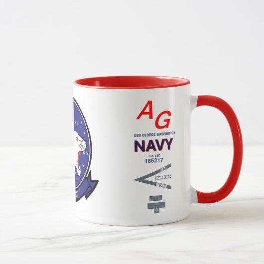 Kaffee Cup VFA-131 WILDCATS 400 AG Tasse (Rechts)