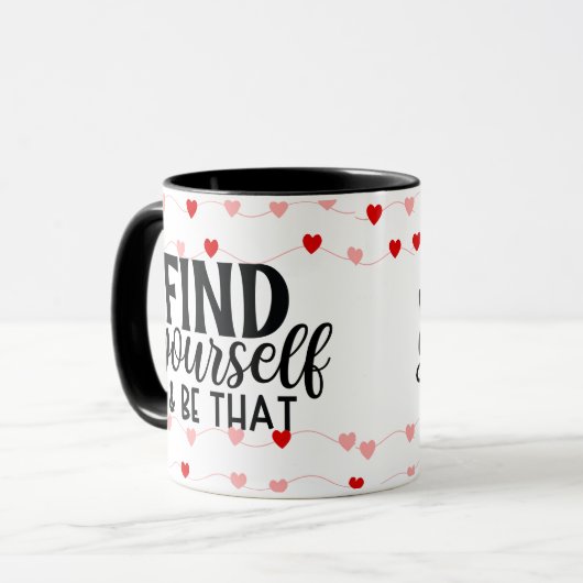 Kaffee-Cup zur Selbstbefähigung Tasse (Vorderseite Links)